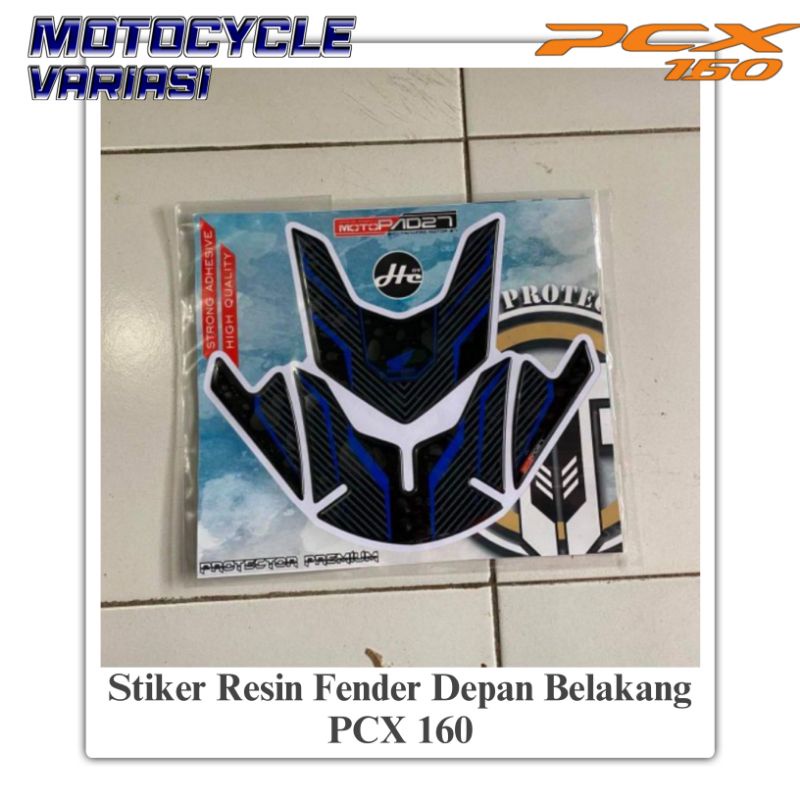 Stiker PCX 160 Stiker Spakbor PCX 160 Stiker Fender Depan Belakang PCX 160