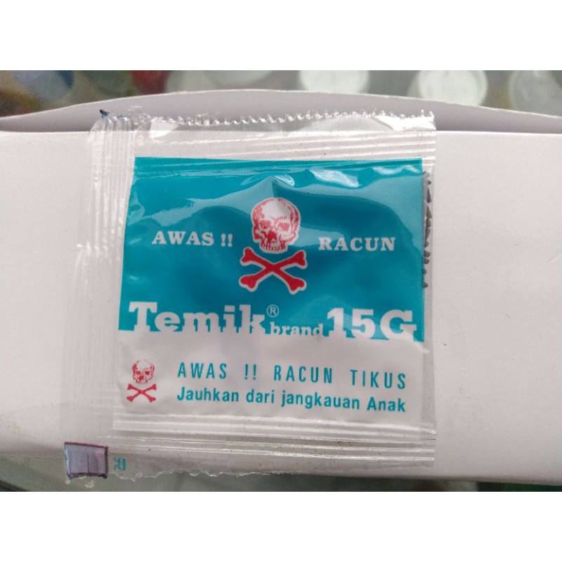 Racun tikus Temix 15G / racun tikus mati di tempat