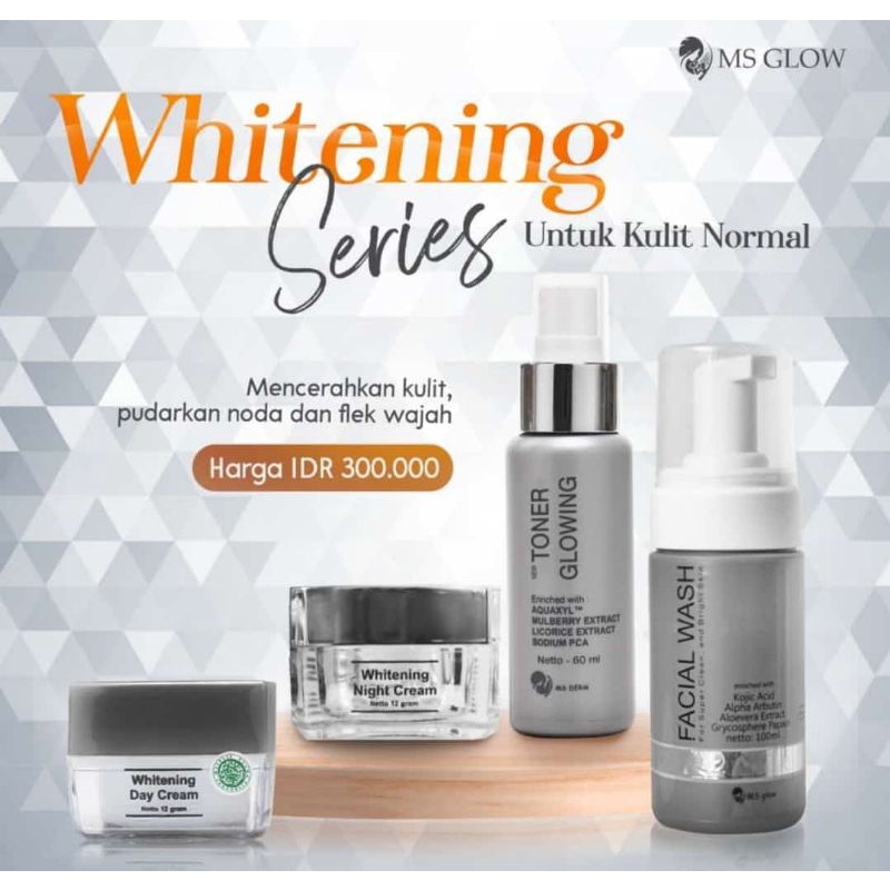 ecer paket Ms glow whitening