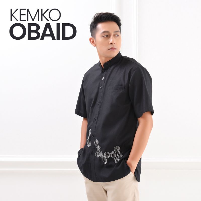 Kemko Obaid pdk - kemeja Koko Rabbani - kemeja lengan pendek