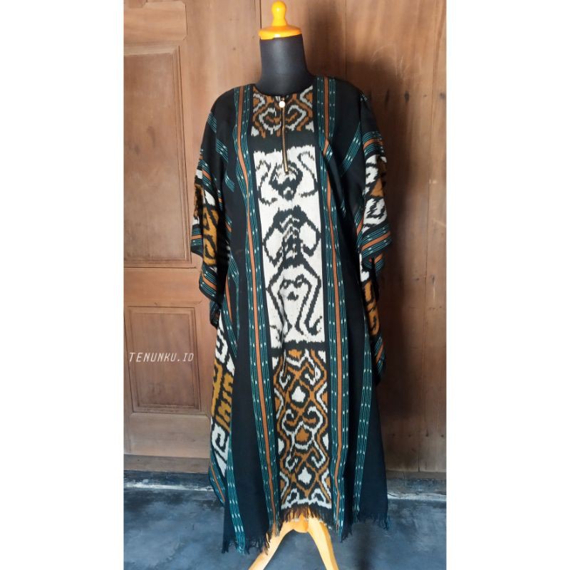 GAMIS TENUN IKAT TROSO || ETNIK TENUN BLANGKET GM-78
