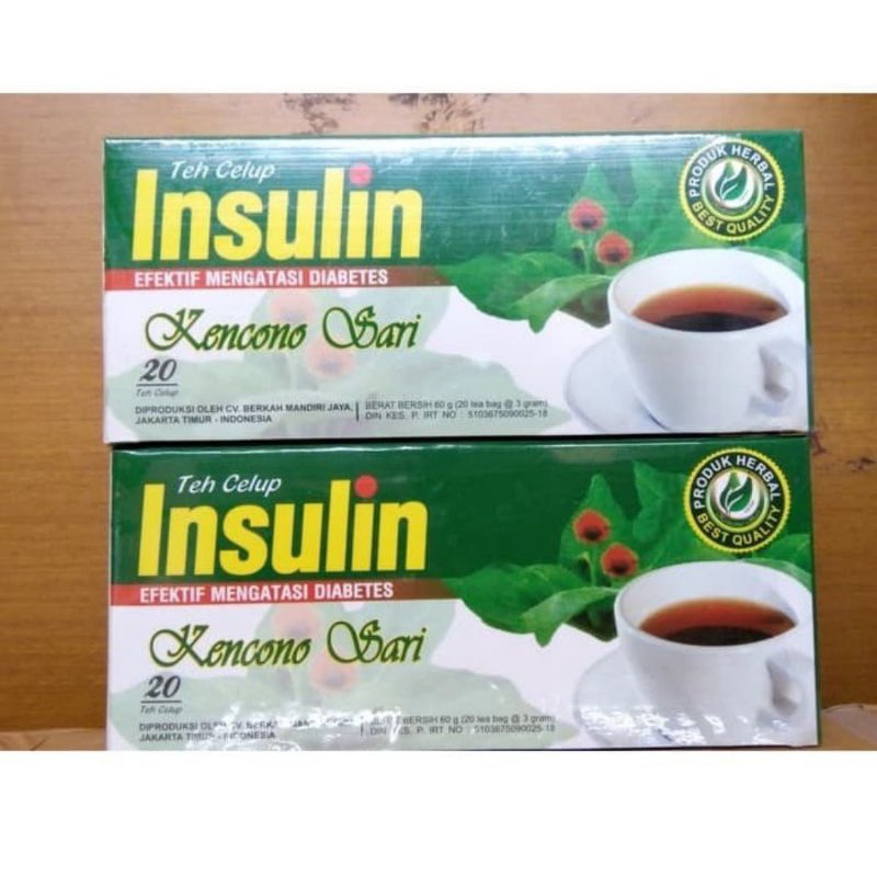 

teh celup insulin Kencono sari