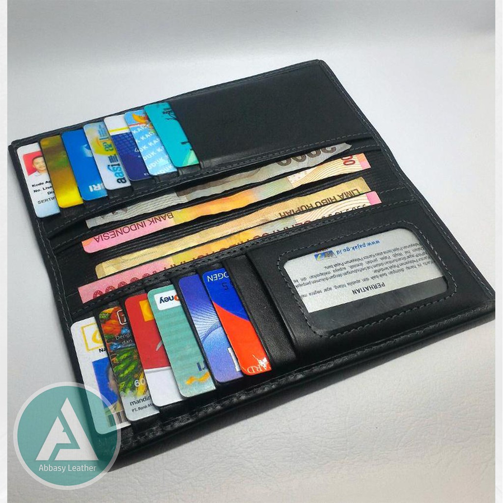 Dompet Panjang Pria Kulit Sapi Asli Anti Api Original