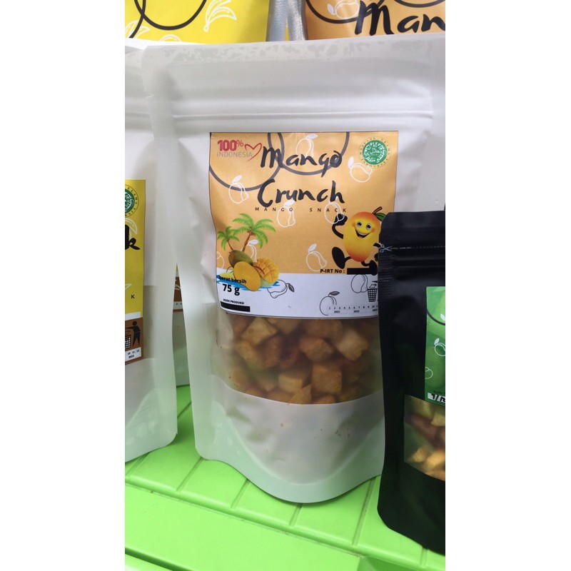 

manggo crunch snack mangga 75