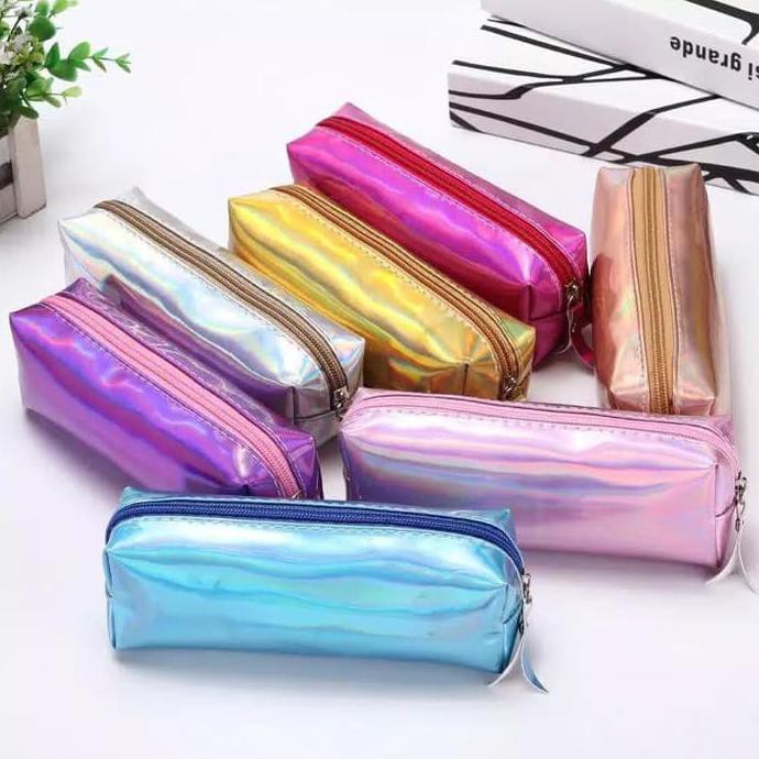 

NEW PRODUCT Hologram Pencil Case Kotak Tempat Pensil Hologram DR207