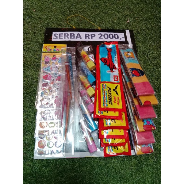 MAINAN RENCENG SERBA 2000/MAINAN TITIP WARUNG/ISI 30pc