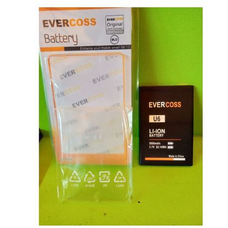 BATTERY EVERCROSS U6 Bisa untuk EVERCROSS M55B 99% ORIGINAL
