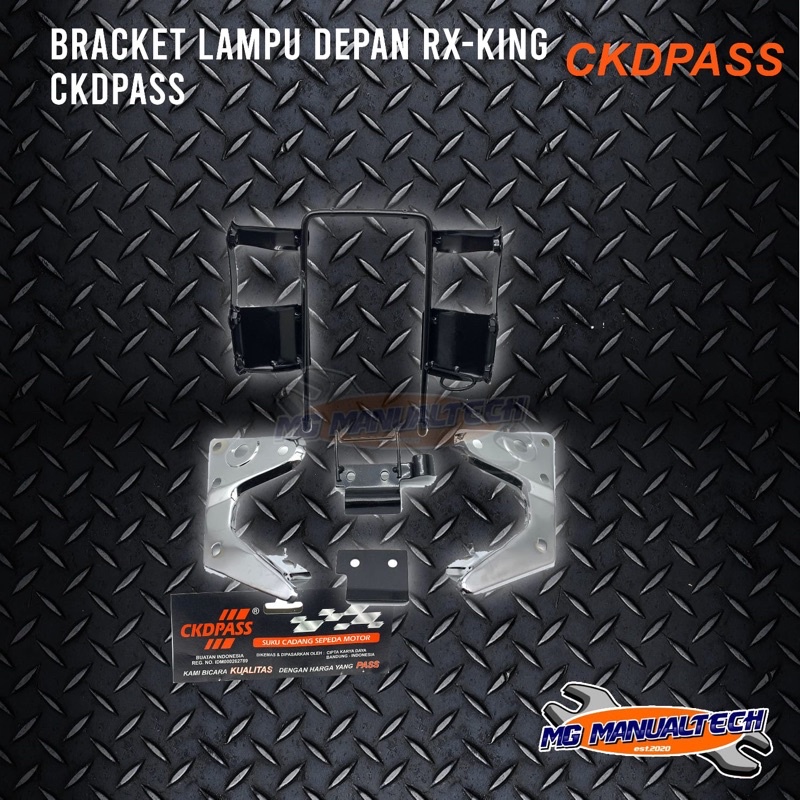 KUPINGAN LAMPU DEPAN BREKET LAMPU DEPAN RX KING NEW 2004 KUALITAS ORIGINAL