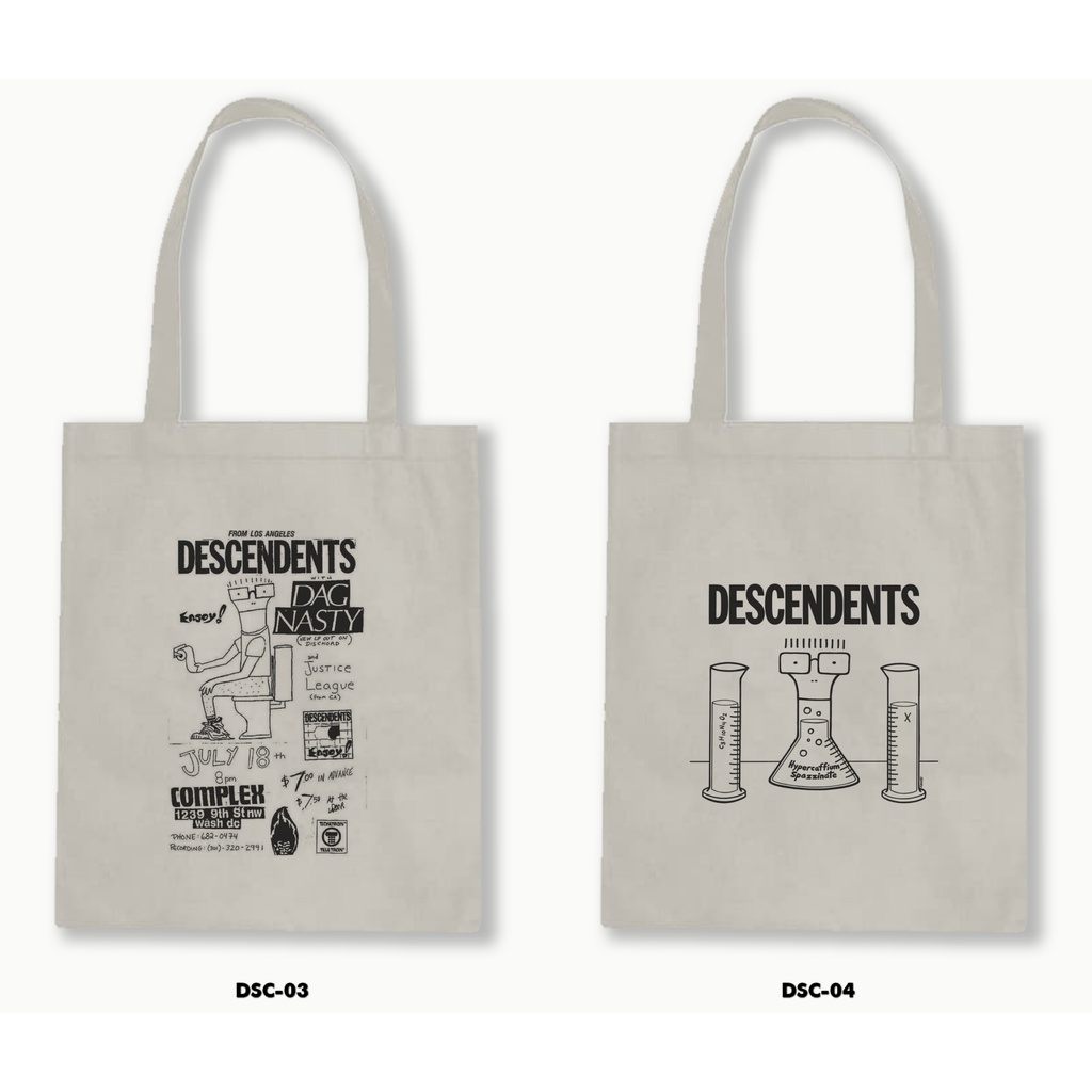 TOTE BAG BLACU - DESCENDENTS