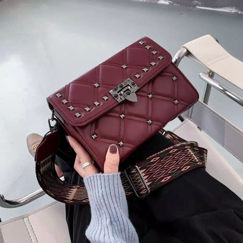 TAS IMPORT WANITA - Tasready Tas Selempang Wanita Fashion Mora 7294