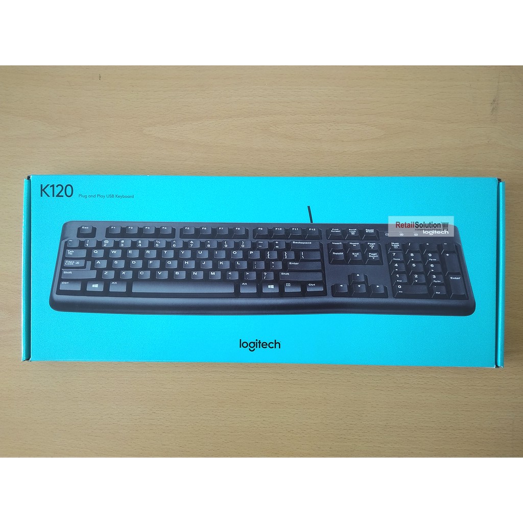 Keyboard USB - Logitech K120 / K-120 Garansi Resmi