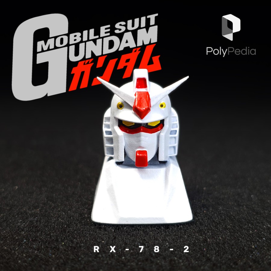 Gundam RX-78 Artisan Keycaps / Keycap Keyboard Mechanical