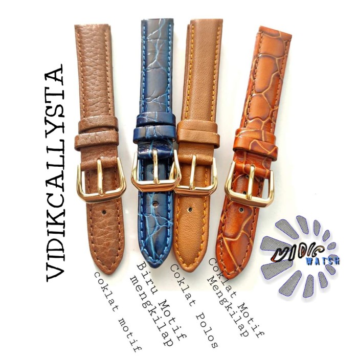 Strap Tali Jam Tangan wanita 16 mm Tali jam kulit 16mm LKZ16 bagus