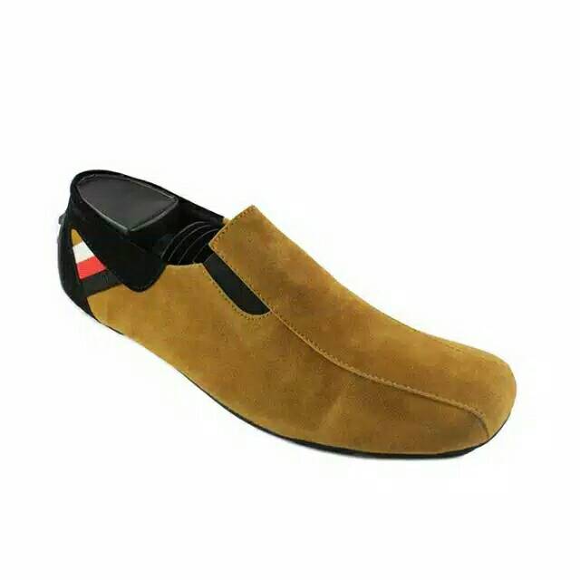 Sepatu Slip On Goodness Play Santai Nyaman Trendy Gaya Nongkrong Casual Fashion Slop Pria Size 39-43