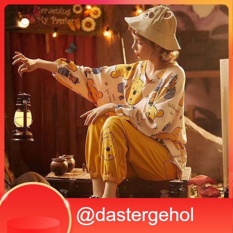 Piyama premium import /piyama import/ piyama pooh