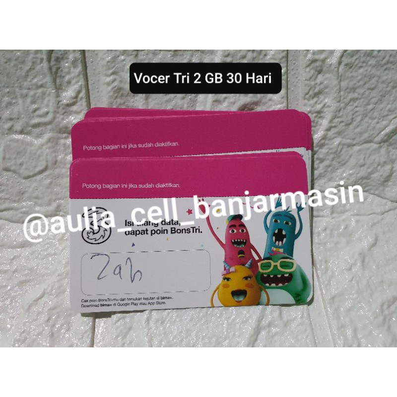 Voucher Tri Aon 2 GB