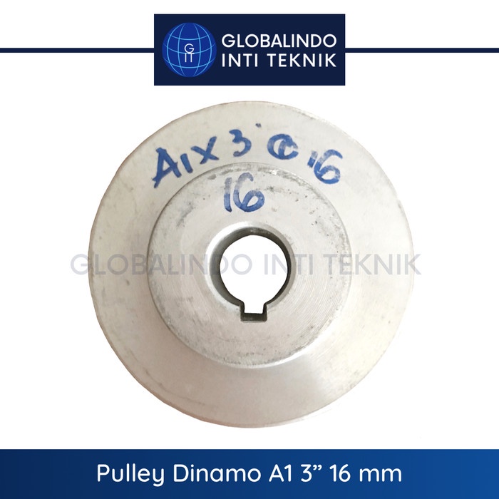 Puli / Pully / Pulley Dinamo Kompresor Angin Aluminium A1 3" 4" 5"