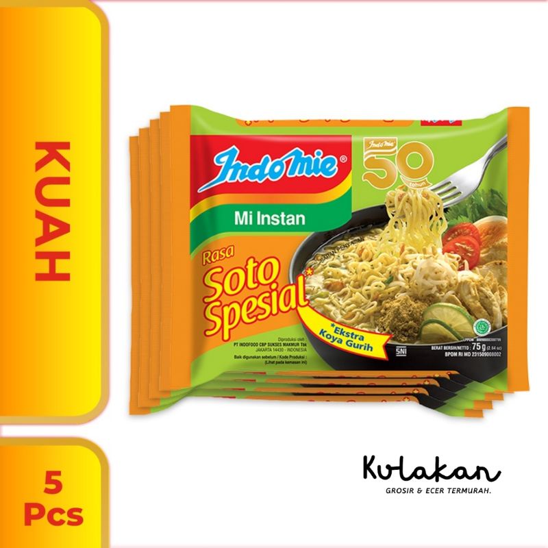 

5 Pcs - Indomie Kuah Soto Spesial