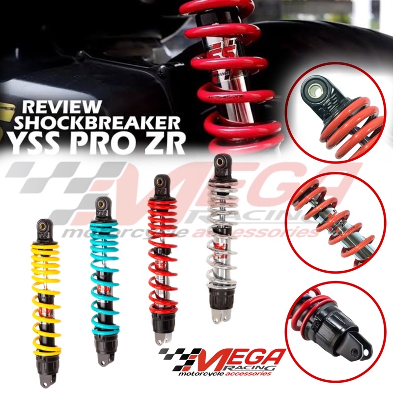 SHOCK YSS NEW PRO ZR  MIO,VARIO,BEAT,SCOPY,XEON,VARIO 125,VARIO 150