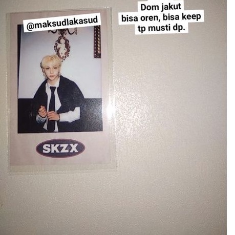 PC STRAY KIDS OFFICIAL FELIX POB FM SKZ-X