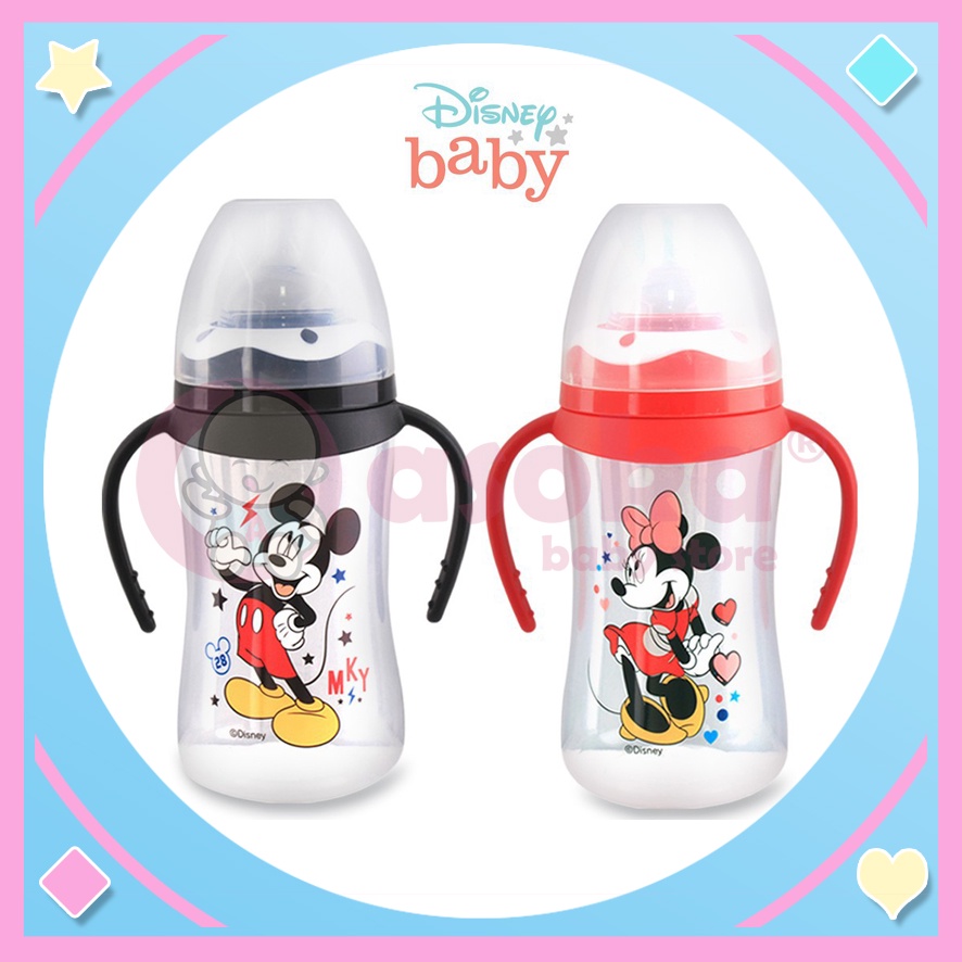 Lusty Bunny Disney Baby Series Botol Wideneck handle 125ML DMM111 ASOKA