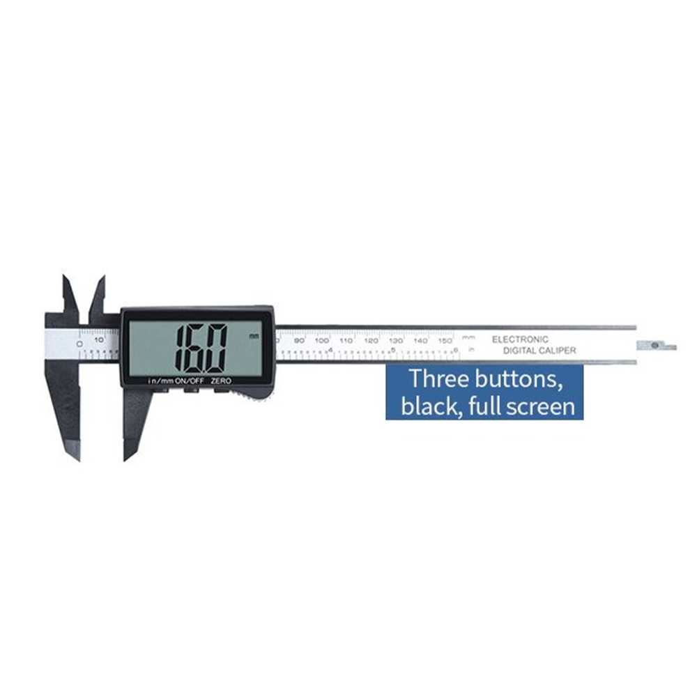 

Maisi Jangka Sorong Digital LCD Vernier Caliper 3 Buttons 15CM - SH20