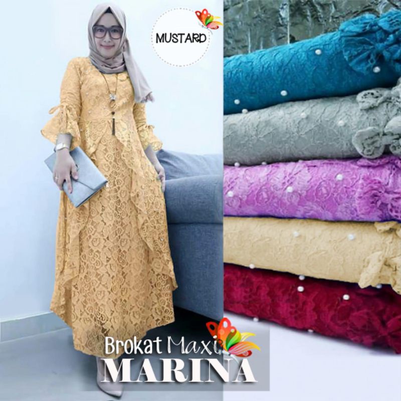 MAXY MARINA MUTIARA, BRUKAT IMPORT, GAMIS, MUSLIM