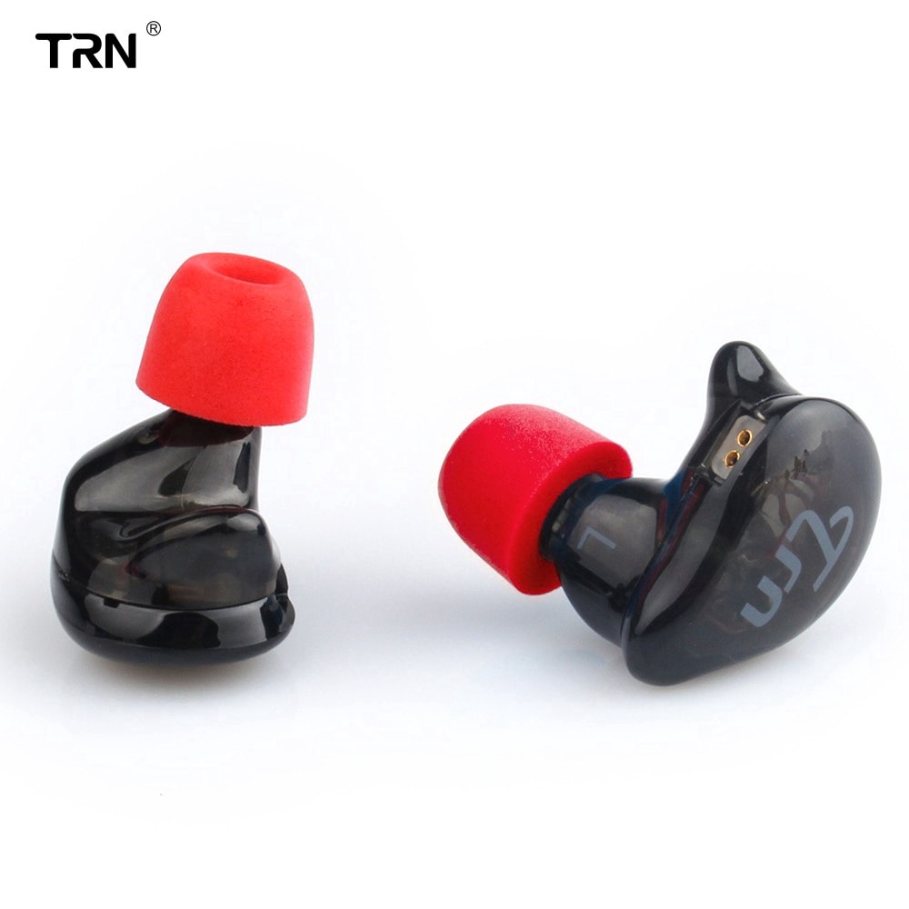 Trn 3 Pasang / 6pcs Eartips Memory Foam L / M / S 4.5mm Noise Isolating Trn V80 Im1 Im2