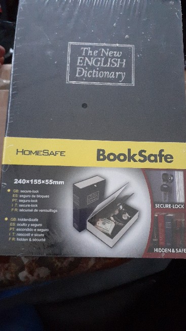 Berangkas Unik Bentuk Buku Kamus Tempat Penyimpanan Hp Uang Duit Emas Brangkas Brankas Berankas Box