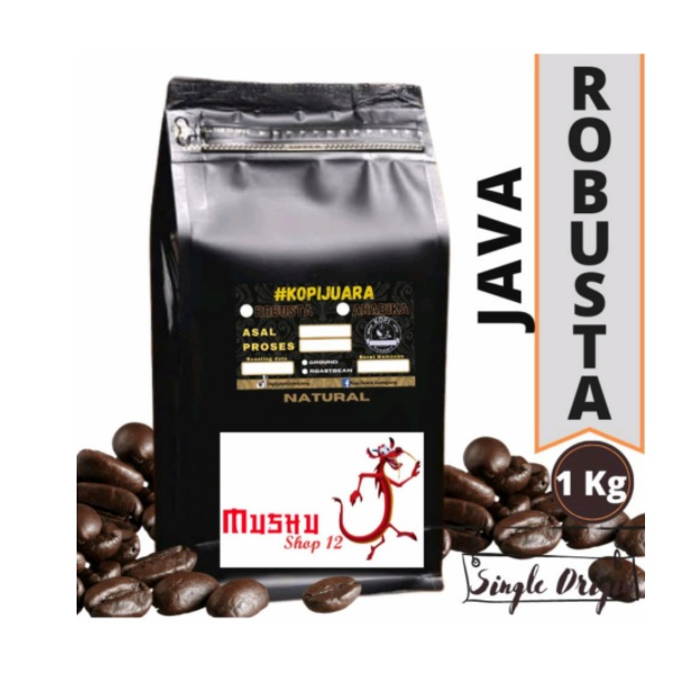 

Kopi Robusta Java 500Gr / 1Kg / Coffee Robusta / Biji-Giling