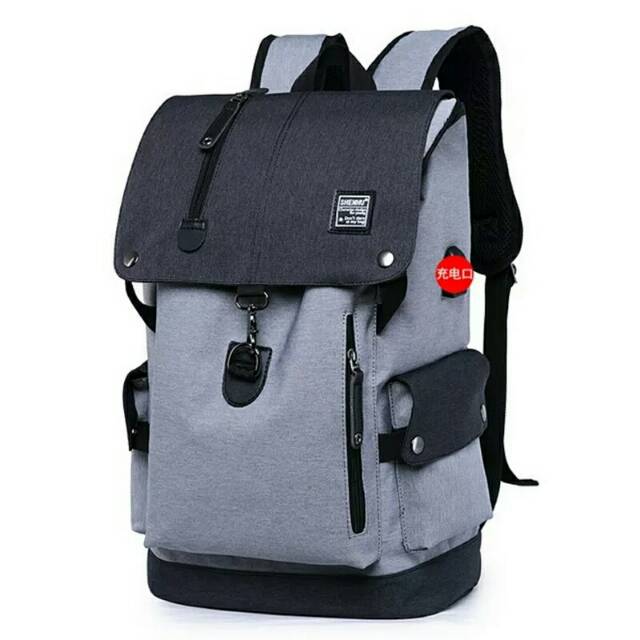 JS_Tas Pria ZB RDN 069 Distro Raindoz Bandung Ransel Punggung Backpack Cowok Keren Sek BRAN NB-Tp BJ