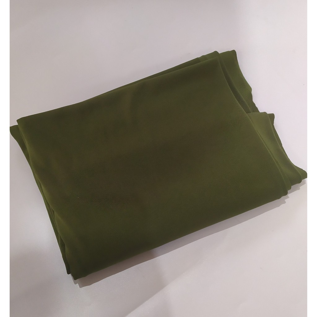 Hijab Jilbab Kerudung Instan Olahraga DIAZ SPORTY Inner Sehari-hari Non Ped Grosir Murah Ori Aulana-Army