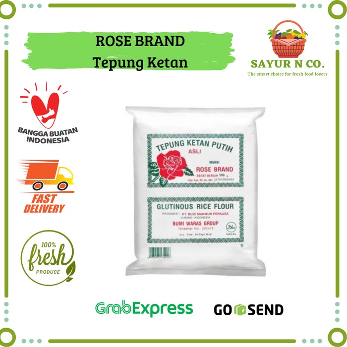 

ROSE BRAND Tepung Ketan Putih | Sayur N Co Bekasi