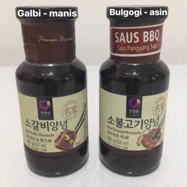 

Daesang bumbu rendaman (bumbu bbq)