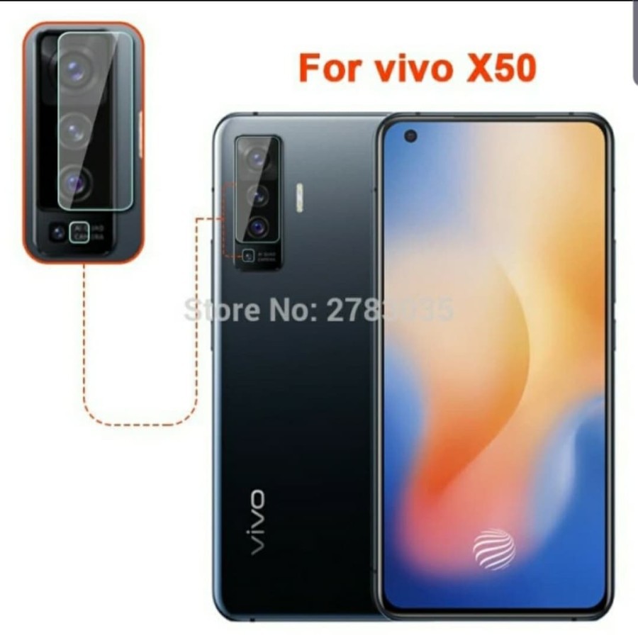 VIVO X50 X50 PRO Tempered Glass Camera Anti Gores Kamera Bening