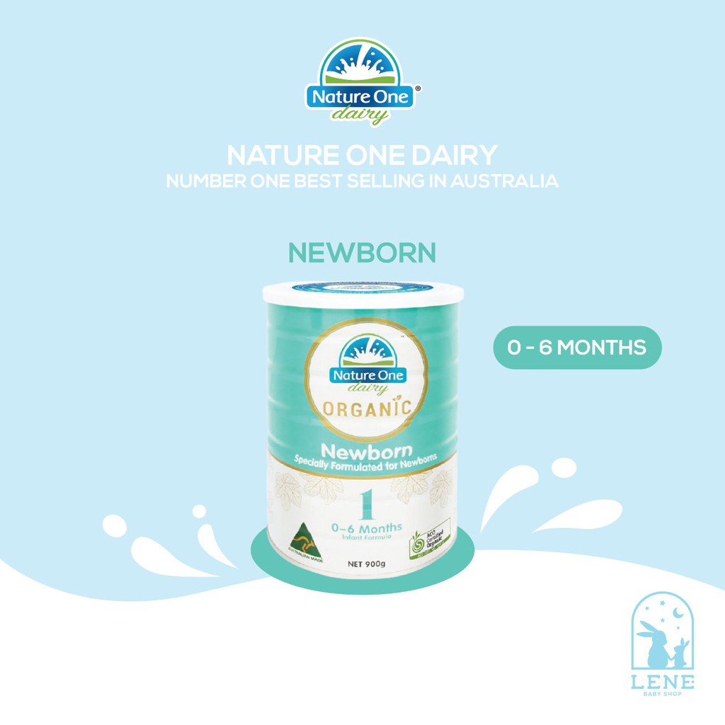 Nature One Dairy Organic Newborn Step 1 - Susu Bayi 0 - 6 Bulan 900gr