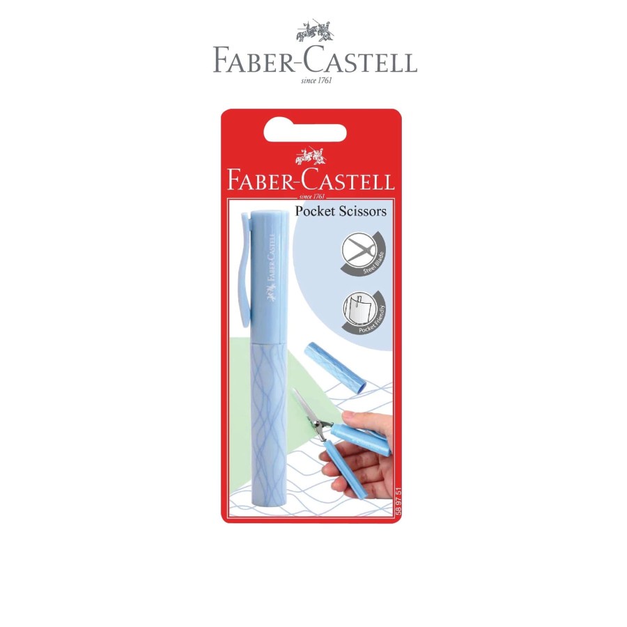 Pocket Scissors | Gunting Saku Faber Castell 58975