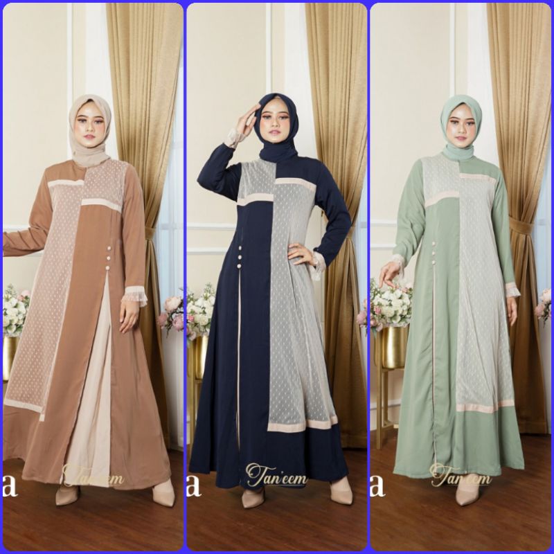 Gamis wanita terbaru dari Taneem Mahira Dress  2226