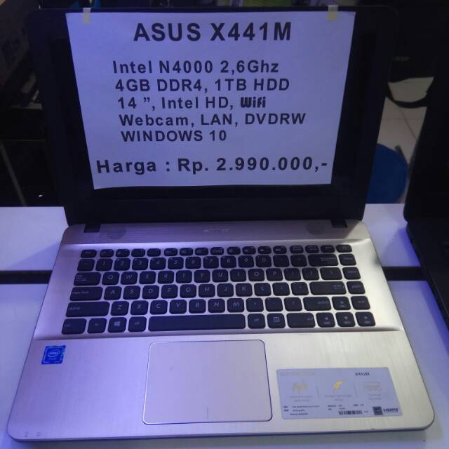 Laptop Asus X441m Second Mulus Termurah Shopee Indonesia