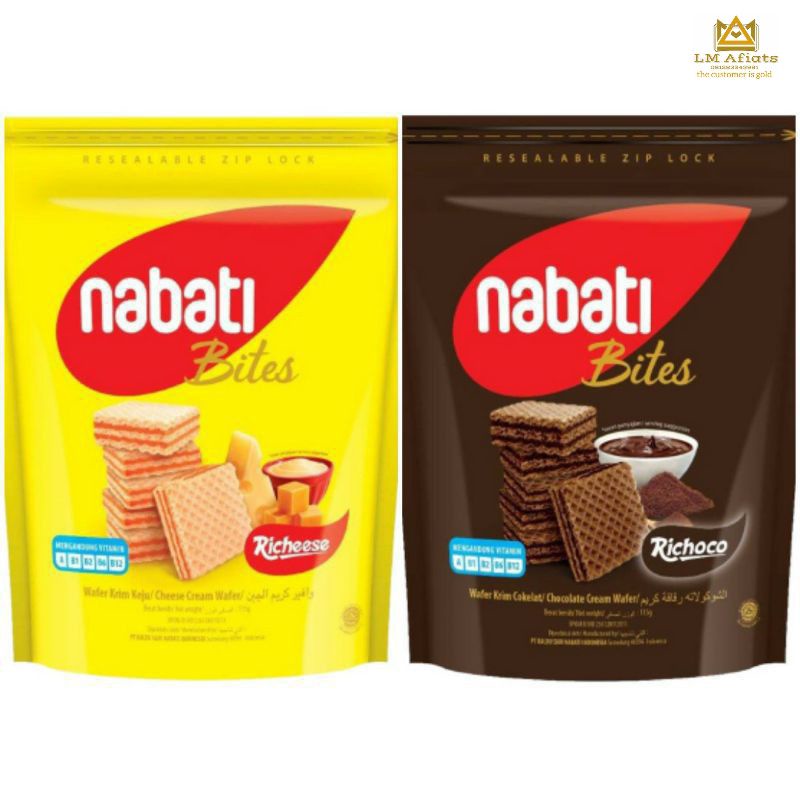 

NABATI BITES RICHEESE / RICHOCO 112G