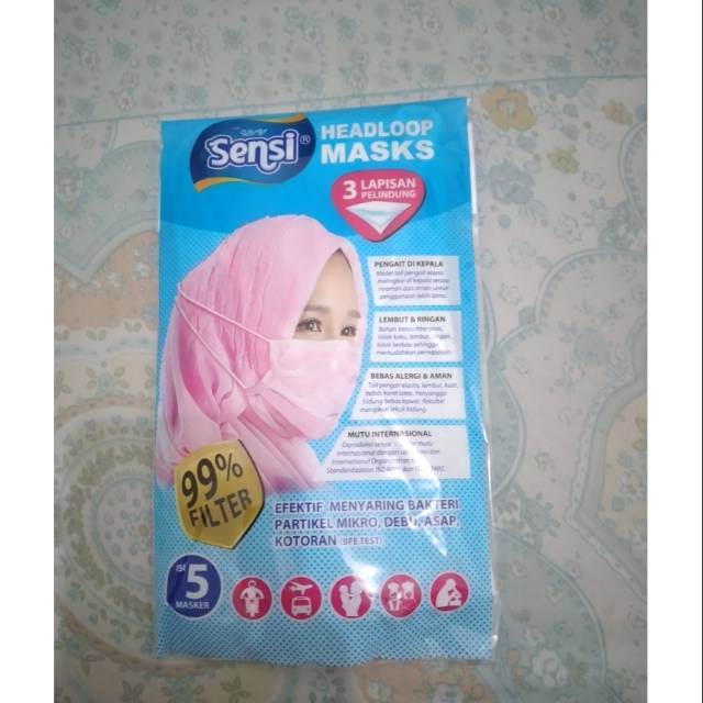 Masker Sensi Headloop