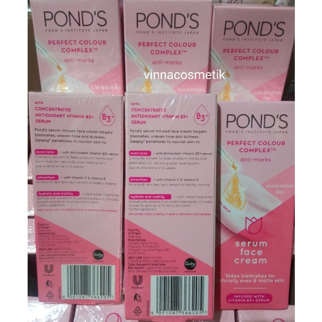 Ponds Cream Bright Beauty &amp; Ponds Serum Face Cream Original 100%