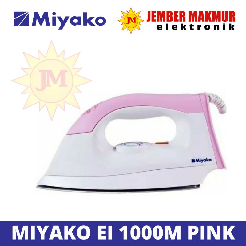 Miyako setrika listrik EI1008 / EI1000 ELECTRIC dry iron SETRIKA MIYAKO