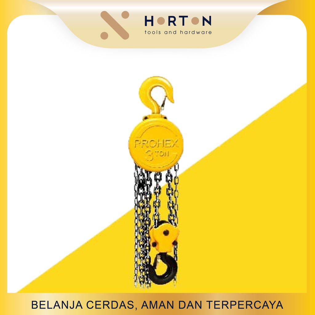 HASSTON PROHEX Chain Block / Takel 2 Ton x 5 Meter