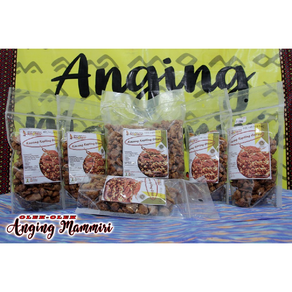 

Promo kacang kepiting crispy Asli 500gr