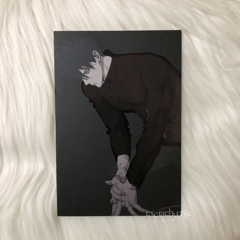[READY] THERMAL POSTCARD MEGUMI JUJUTSU KAISEN BY 11114TAI JJK HEAT SENSITIVE MAGIC POSCA JAPAN MERC