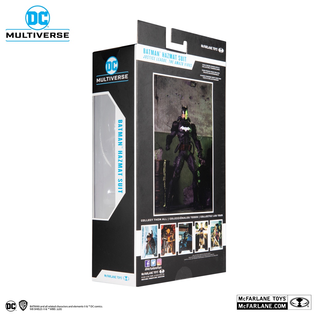 Figure Mcfarlane DC Batman Hazmat Suit Justice League the Amazo Virus