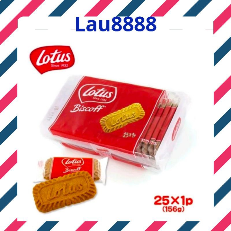 

Lotus Biscoff The Original Caramelised Biscuit / Biskuit Lotus 156g