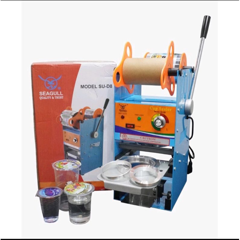 MESIN CUP SEALER SEAGUL SUD8