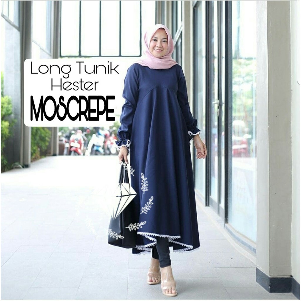 LONG TUNIK HESTER 3Warna